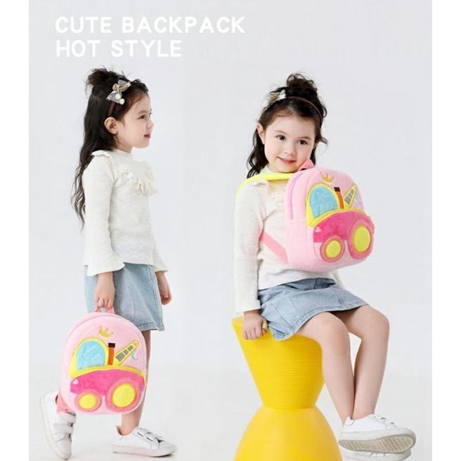 Grade Ori Cnc Kids - Tas Ransel Anak Sekolah Paud Tk Kakoo Model Binatang Dan Kendaraan