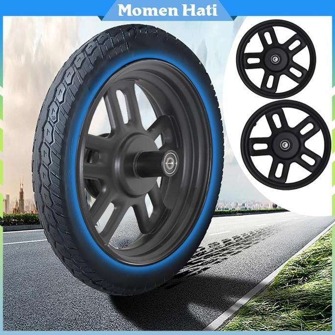 MIOSHINOCHE Palang Velg Depan Sepeda Listrik 14x2.5 Pelek Sepeda Listrik