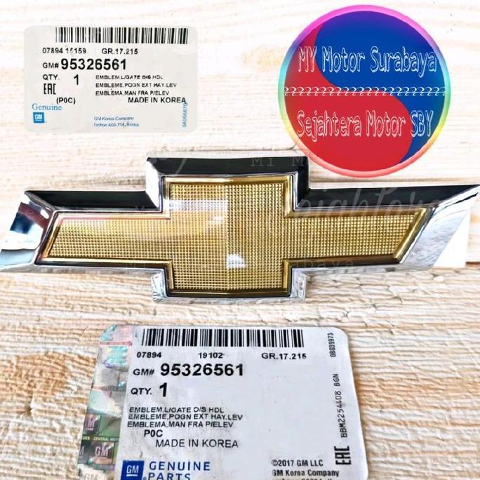 TERBARU - Emblem Chevrolet Belakang Chevrolet Captiva FL C140