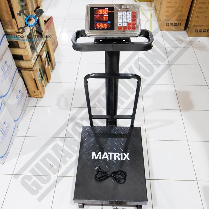 PANGRANGO Timbangan Duduk Digital Matrix 300Kg / Timbangan Duduk Matrix 300Kg