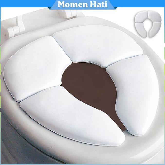 SIMATEKNO Alas Toilet Duduk Dudukan Toilet Anak Portable Toilet Training Bayi