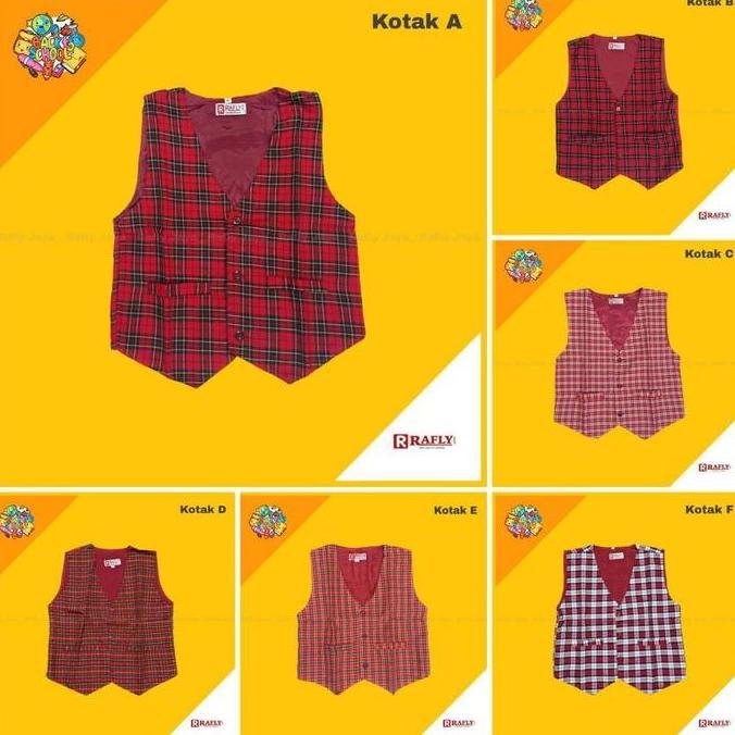 Rompi SD - Rompi Kotak SD - Seragam SD - Seragam Sekolah / Rafly Jaya