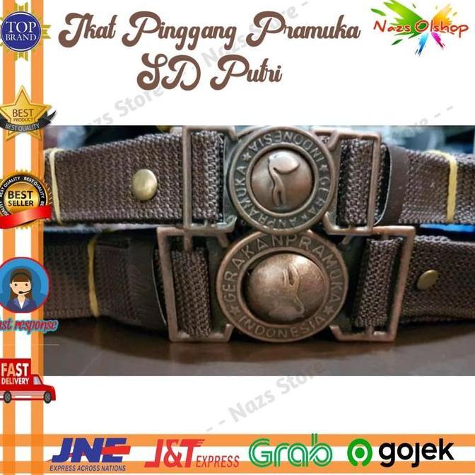 Gesper Ikat Pinggang Pramuka Sekolah Dasar SD Putri Grosir dan Eceran