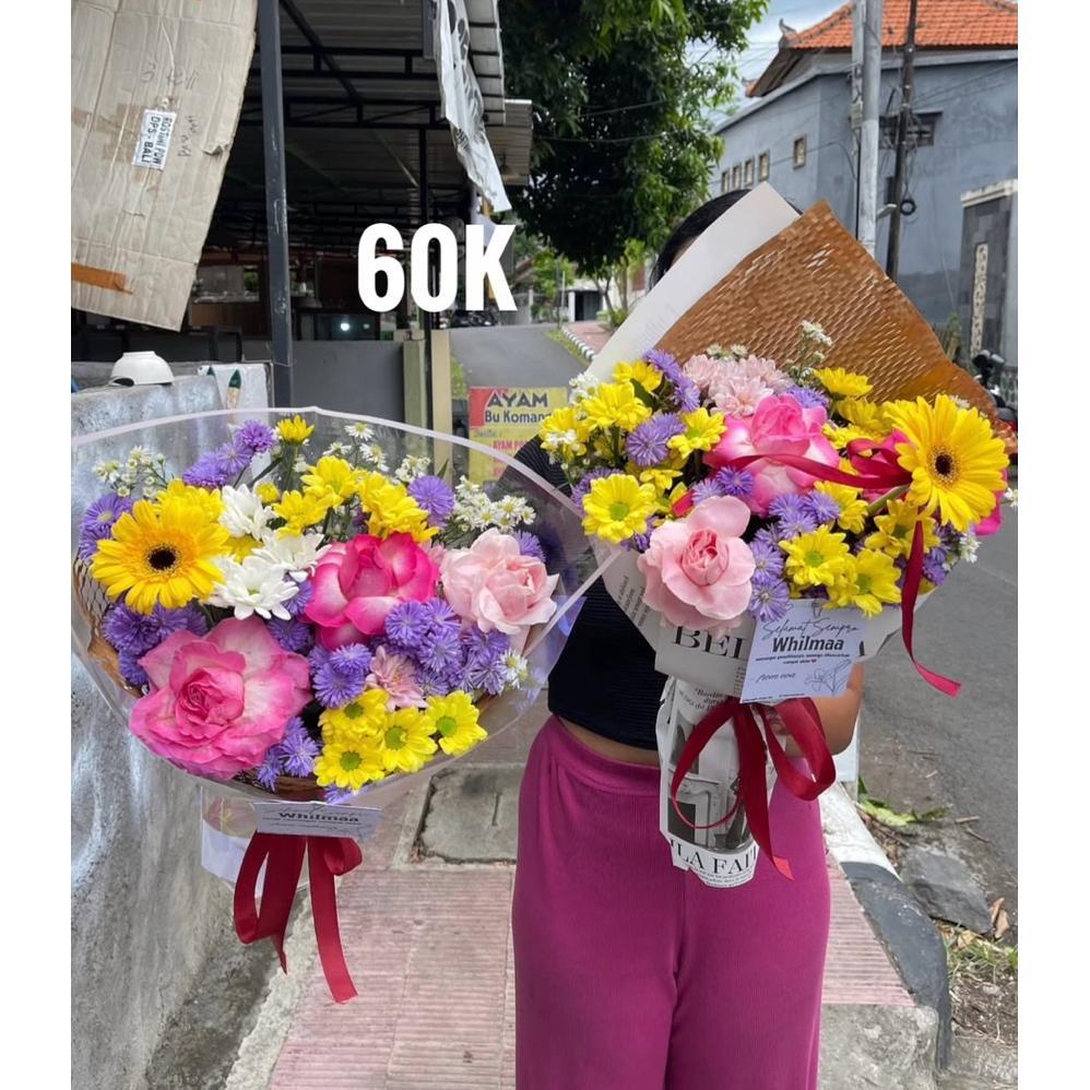 Um57 PO BUKET Valentine , buket thumbelina, buket bunga segar, kado valentine, buket anniversary, bu