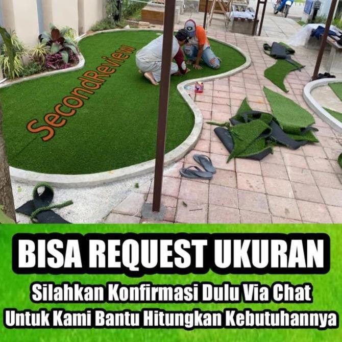 RUMPUT SINTETIS  UKURAN 100X100 100X150 100X200 100X250 100X300 100X350 100X400 100X450 100X500 Rump