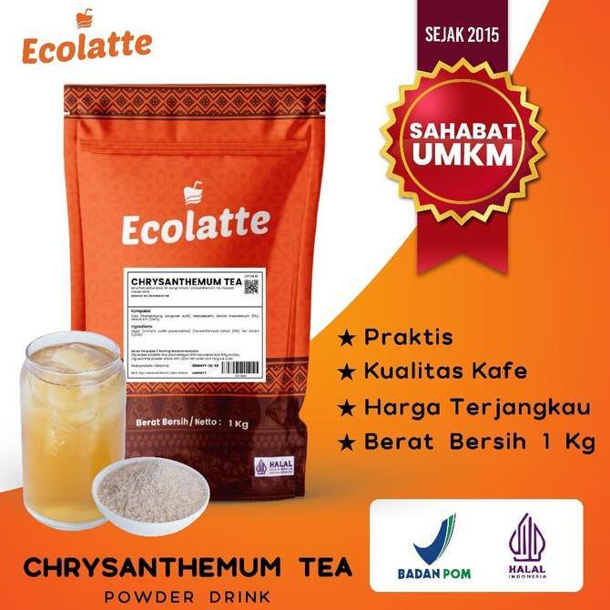 Panipani_pal - Ecolatte Chrysantemum Teh Bubuk Minuman 1Kg Usaha Minuman UMKM