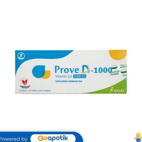 PROVE D3 1000 IU BOX 30