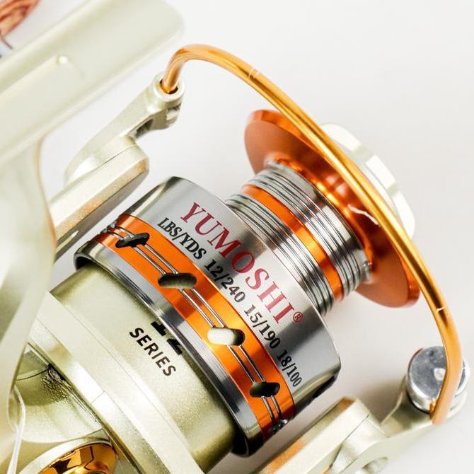 YUMOSHI REELSKING Reel Pancing Spinning 12 Ball Bearing - EF5000