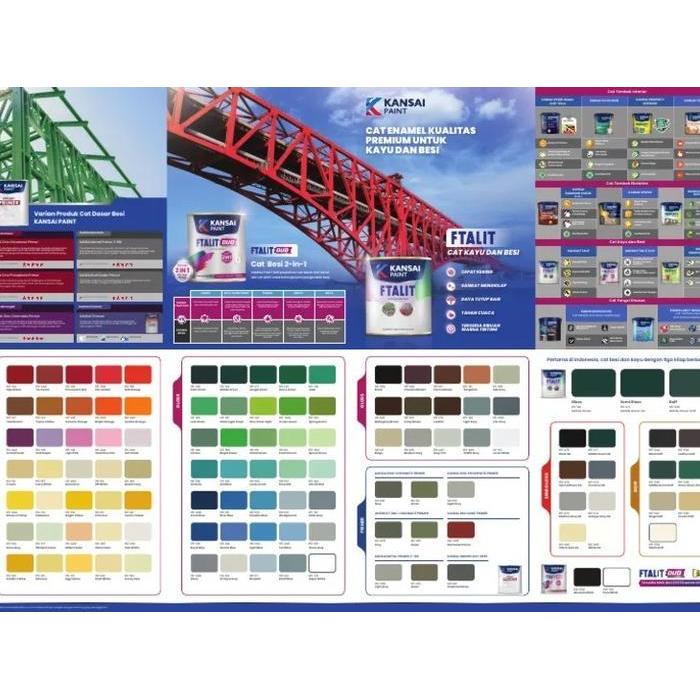 KANSAI FTALIT KF-611 HELLA GREY CAT BESI KAYU