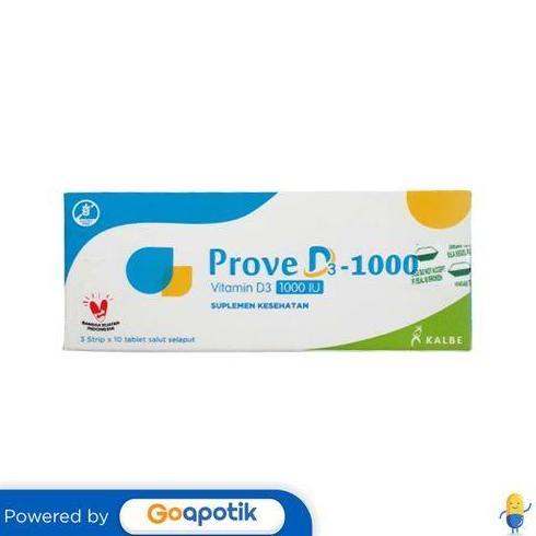 PROVE D3 1000 IU BOX 30