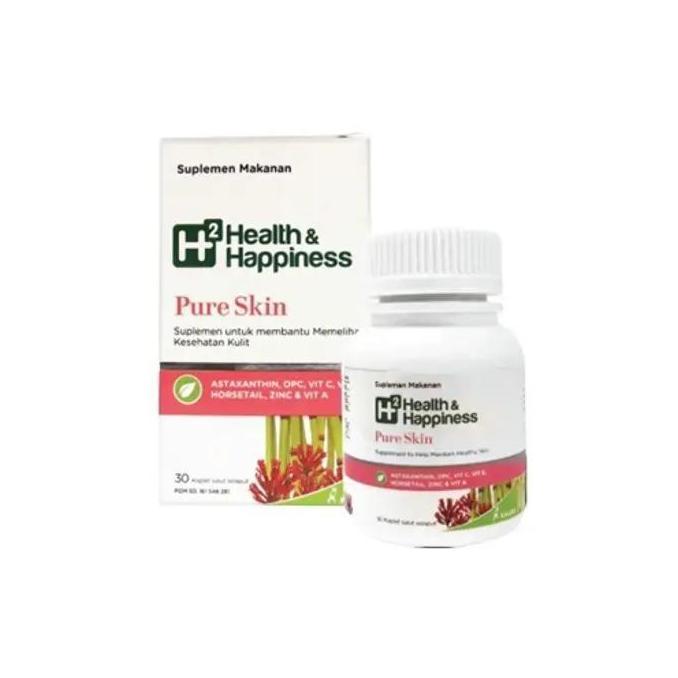Absolute- H2 Pure Skin - Suplemen Kesehatan Kulit Berjerawat Atau Jerawat