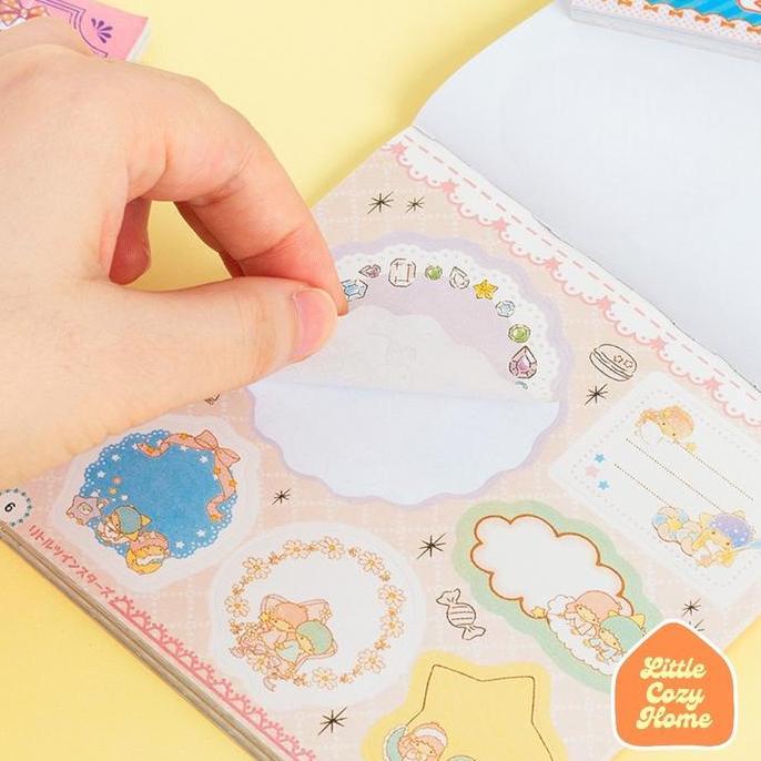 Altx- Kawaii Sticker Book / Buku Stiker Lucu / Stiker Anak Karakter Manis Cute Penghias Momo Cartoon