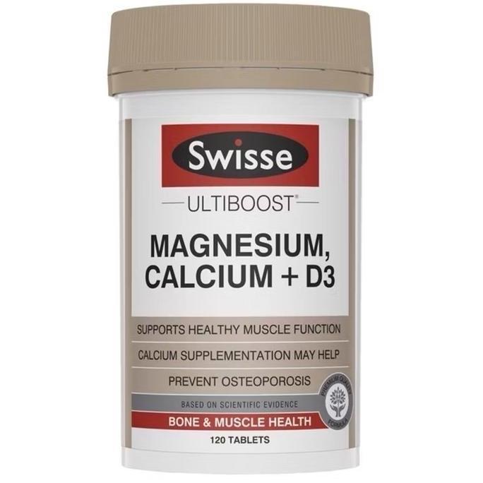 Swisse Ultiboost Magnesium Calcium D3 120 s