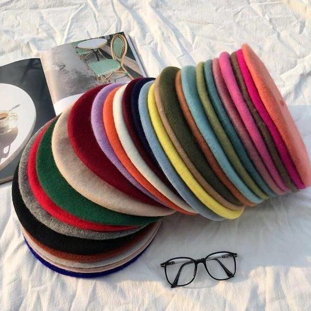 TOPI BARET ANAK PEREMPUAN KOREA FASHION KEKINIAN KUPLUK CEWEK TERBARU8