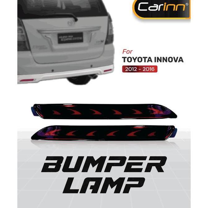 TERBARU - Reflektor Led Lampu Bagasi Toyota Innova 2012-2015 Sequential