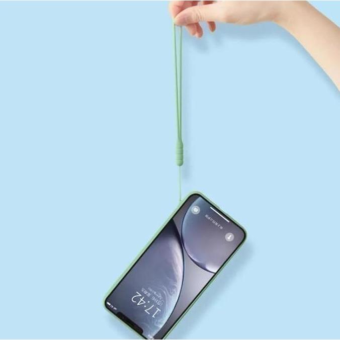 Case  untuk Samsung A11 M11 Baby Skin FREE tali Silicone Candy Square