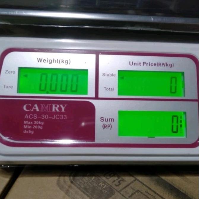 Xxcv- Timbangan Digital Camry 30Kg Acs / Timbangan Camry 30 Kg Elektrik Digital