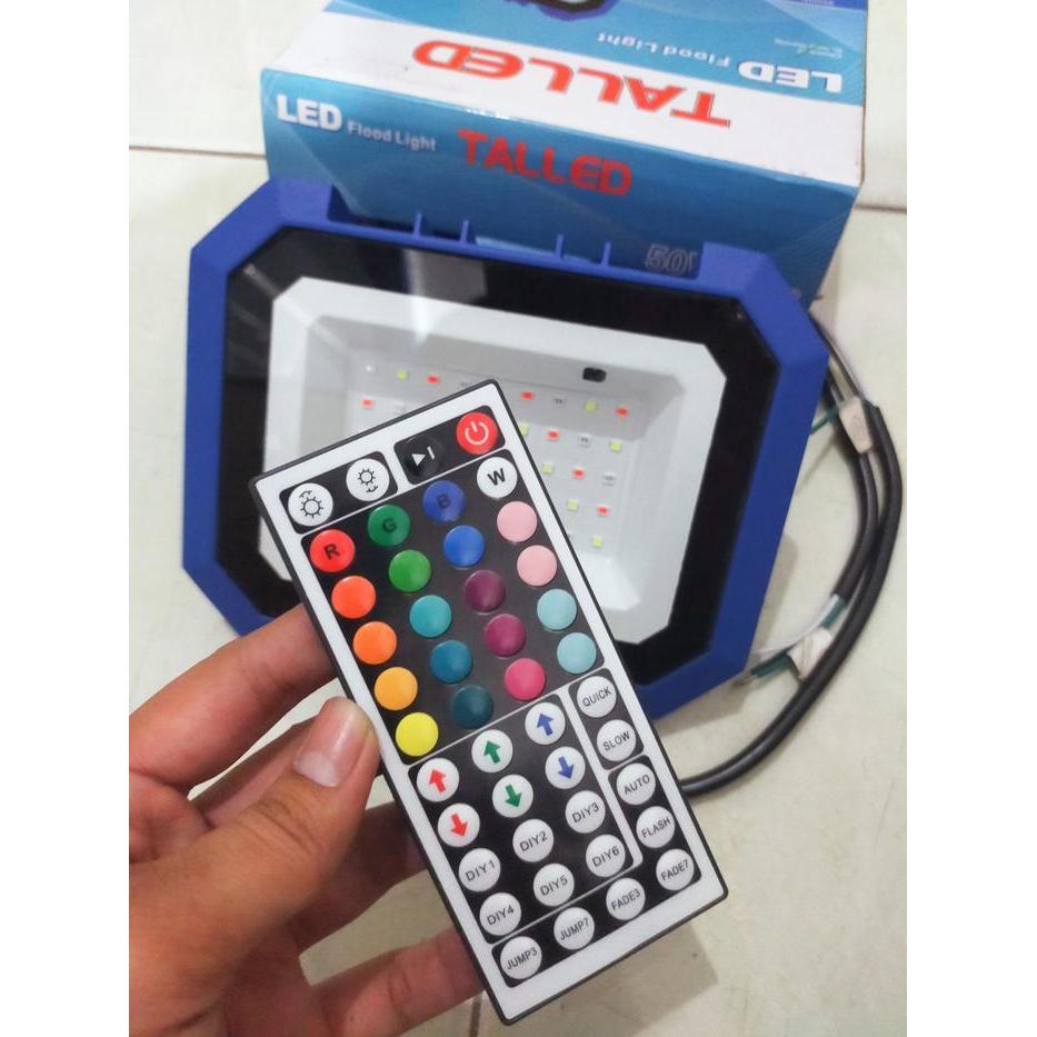 Lampu Sorot Led Talled 50W Rgb New
