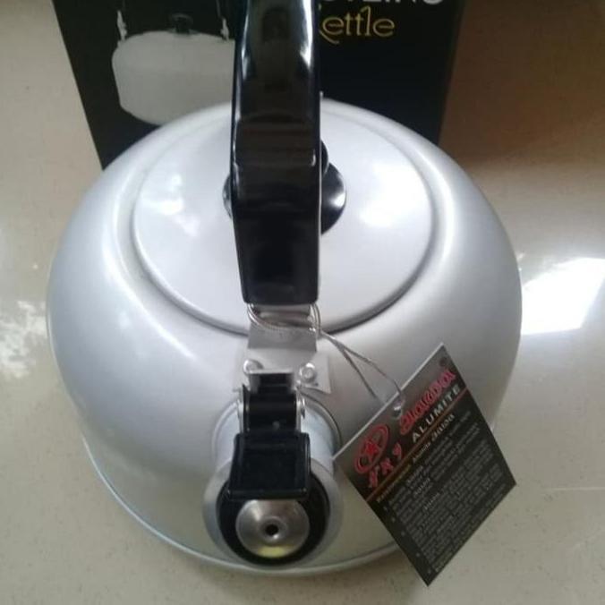 Xxcv- Teko Bunyi Alumunium Teko Siul Maspion 5Liter-24Cm