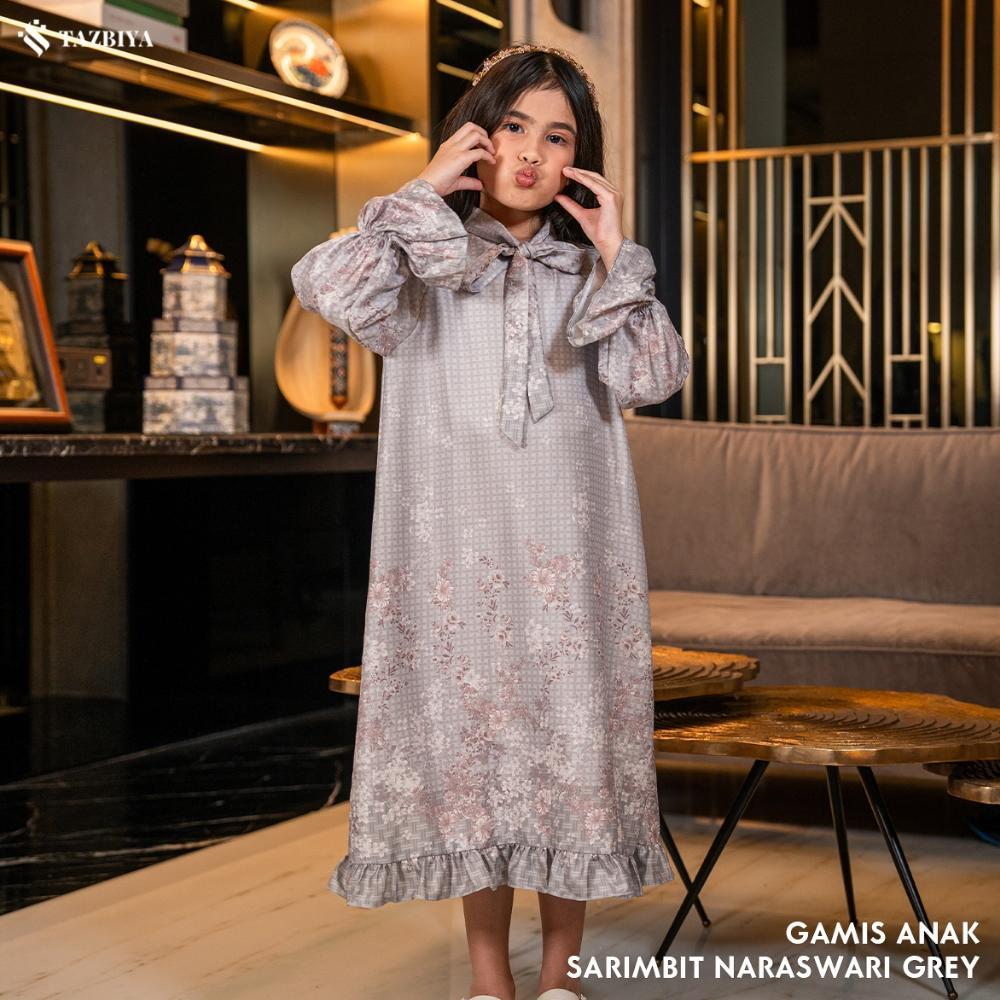 DISKON TAZBIYA GAMIS ANAK MOTIF | DRESS ANAK MOTIF | DRESS SYARI ANAK SILK PREMIUM | GAMIS ANAK SARI