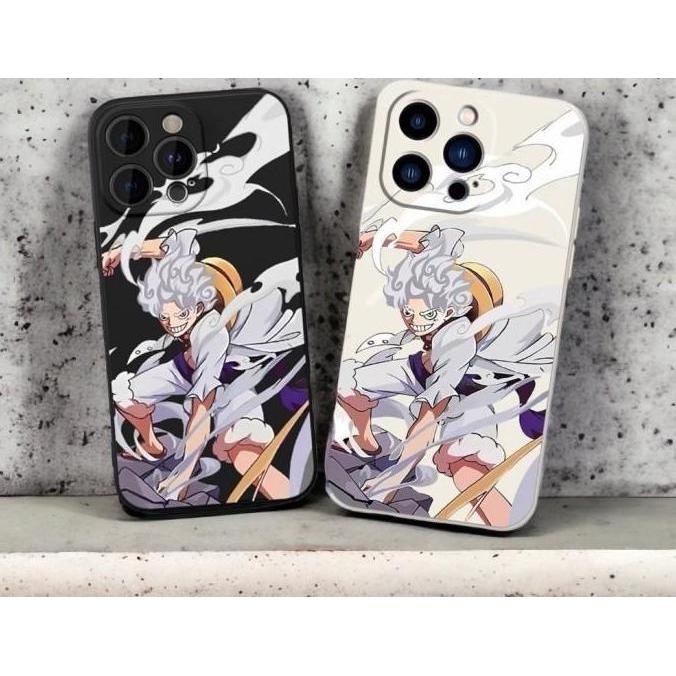 Case  untuk Samsung A13 A23 LUFFY GEAR 5 Softcase FREE TALI Silicone Gambar