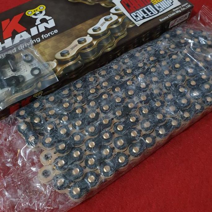 Rantai EK CHAIN SRX2 X Ring 520-120 Black Gold ZX25R ZX 25R R25 MT25