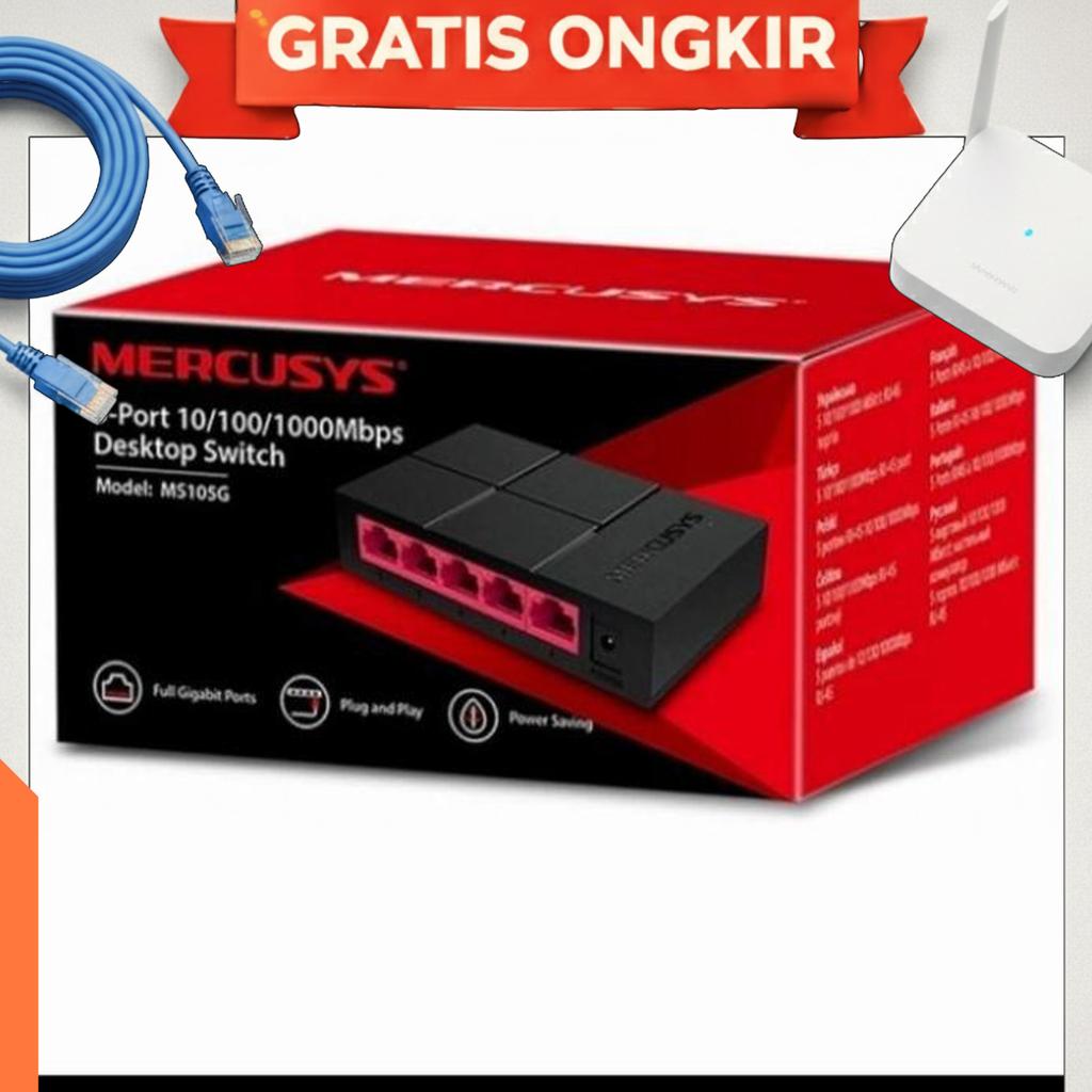 Swithub Gigabyte 5 Port /Swithub Mercusys Ms105G
