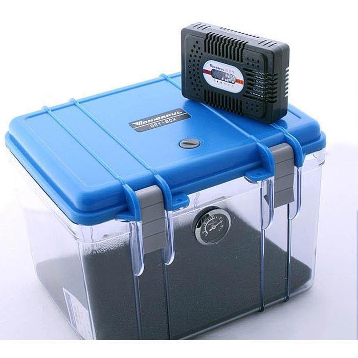 Dry Box Kamera Kotak Kering Size S With Dehumidifier - Wonderful Db-2820 Camera Baru