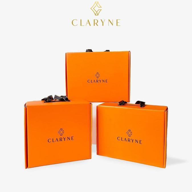 CLARYNE Packaging  Box Collection Bag Terbaru  Pita Hitam