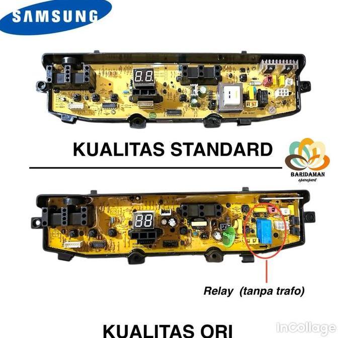 [Baru] Modul Pcb Mesin Cuci Samsung Diamond Drum Wa90F4 Wa80V4 Wa70V4 Wa60V4 Wa90F4 Wa90V4 Wa90V3 Wa