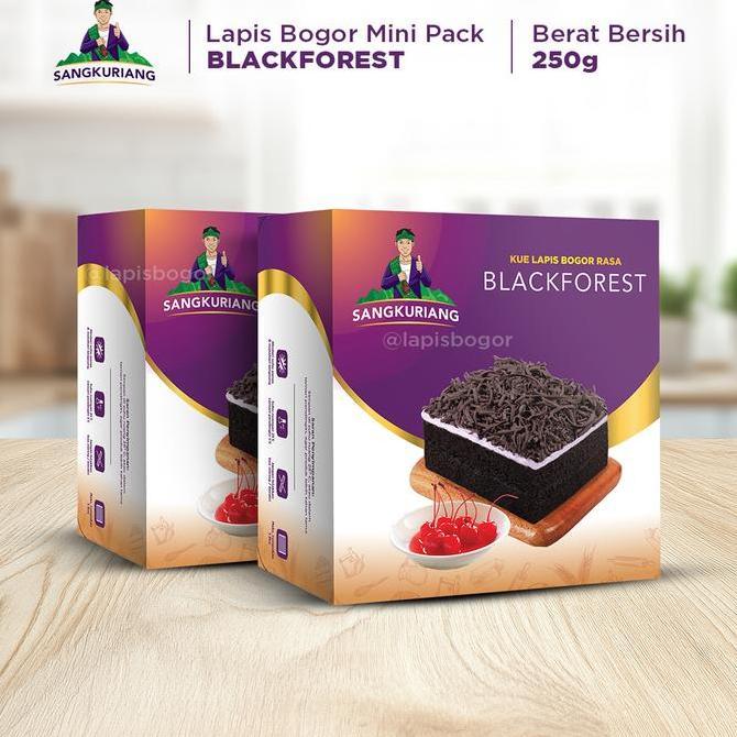 Banan- Lapis Bogor Sangkuriang Blackforest - Mini Pack (250Gr)