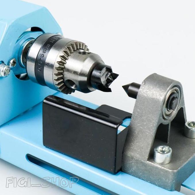 Mesin Bubut Kayu Mini 150W Lathe Beads Woodworking - X707 MURAH