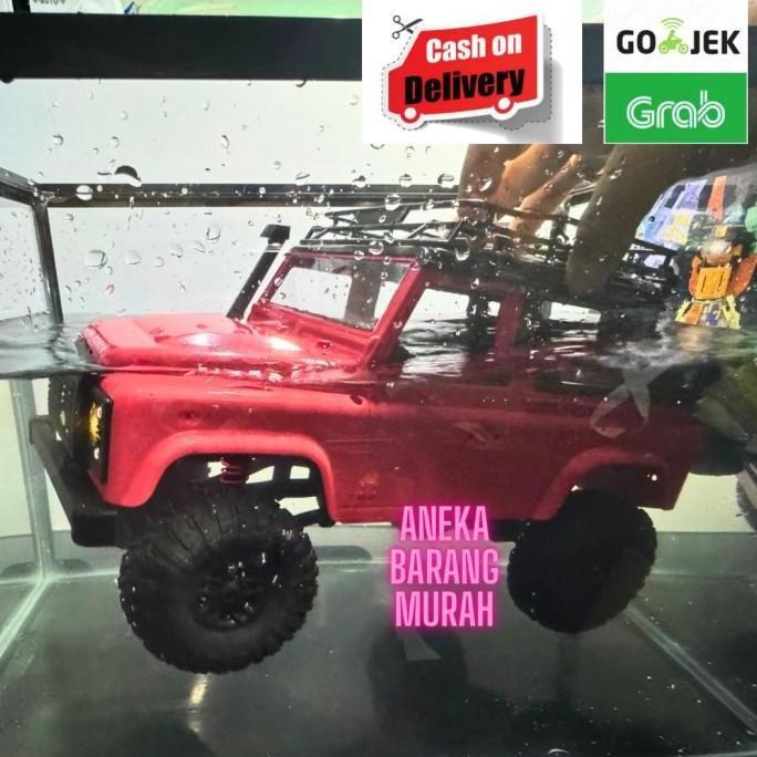 Zz99- Rc Car Adventure Offroad Mn90 D90 Mn Defender Scale 1.12 Rtr 2.4Ghz Mobil  Remot Control Lampu