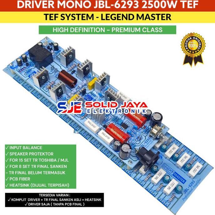 KIT DRIVER POWER AMPLIFIER FORR JBL6293 JBL-6293 JBL 6293 2000W SUPER POWER AMPLIFIER PLUS INPUT BAL