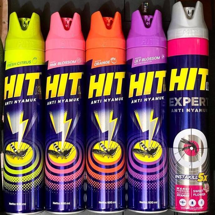 ARGIPRATAMASHOP - HIT AEROSOL 6ML NYAMUK SEMPROT BAYGON