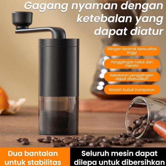 JF ID Handy Coffee Grinder / Gilingan Kopi Manual / Penggiling Biji Kopi Manual/Penggiling Kopi Manu