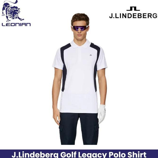 Baju Golf Pria J.Lindeberg Legacy Polo Shirt