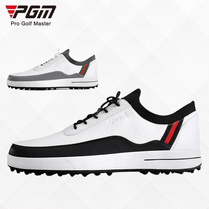 PGM Golf Shoes Pria Spikeless Waterproof Sepatu Golf Pria Anti Air Anti Slip