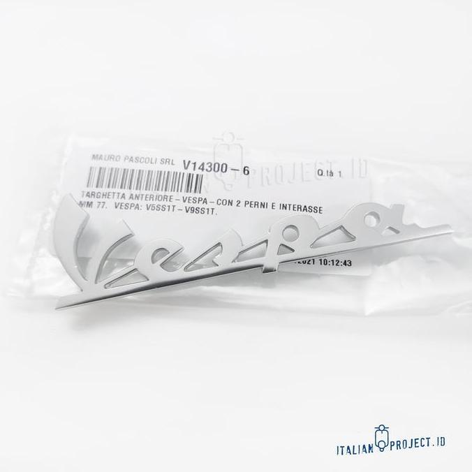 Emblem Vespa Mauro Pascoli Sayap Vespa SS50 SS90