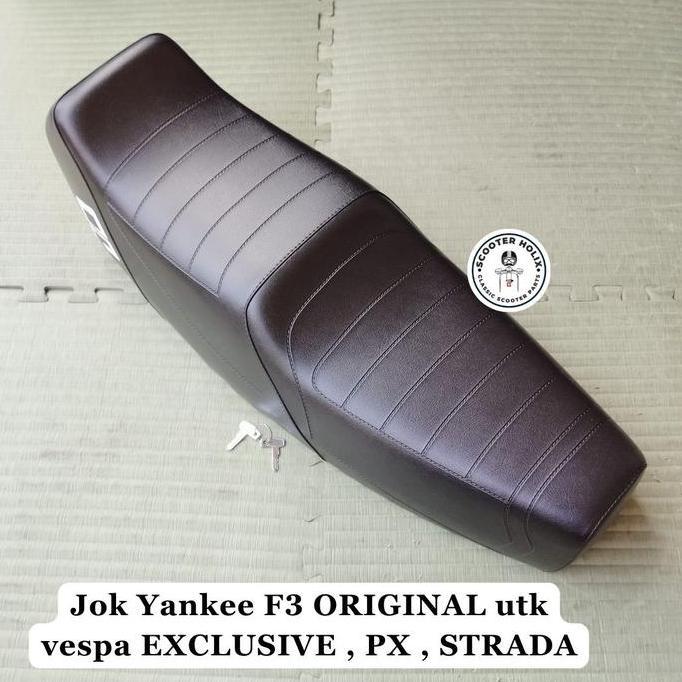 Jok Yankee F3 ORIGINAL utk vespa EXCLUSIVE , PX , STRADA