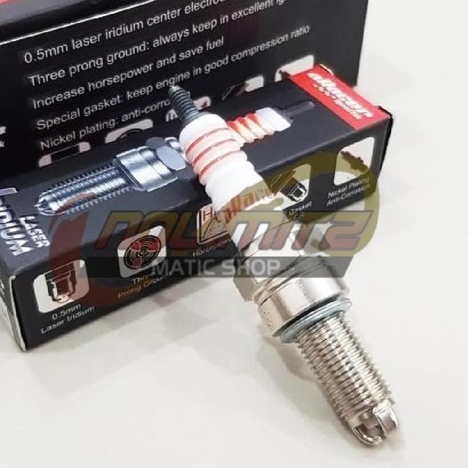 Busi aRacer T Power Laser Iridium NMAX Aerox Lexi ADV PCX Vario Beat MX King R15 R25 XSR Vixion CBR1