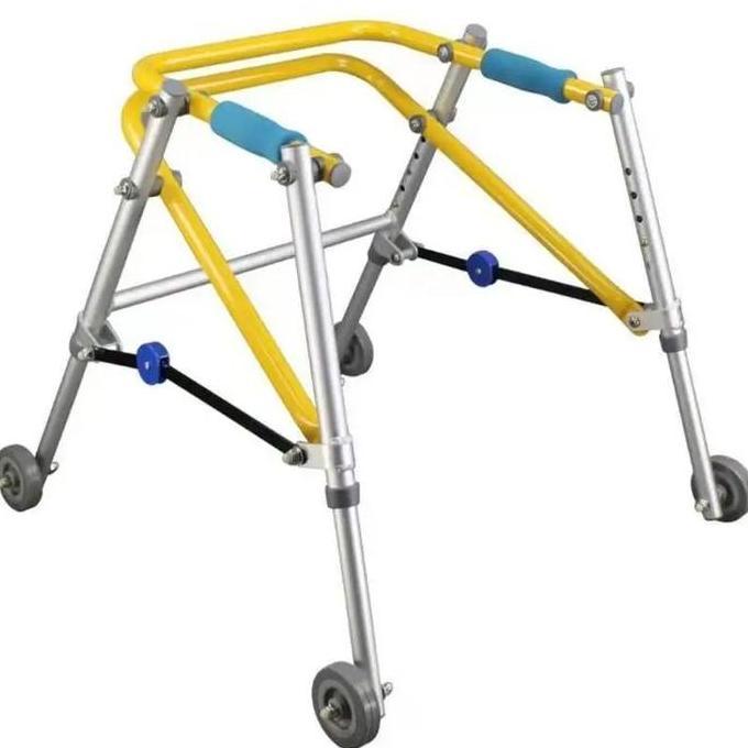 SHAKESPARE Walker Anak Cerebral Palsy Walker Anak Rehabilitasi Peralatan Rollator Walker Beroda