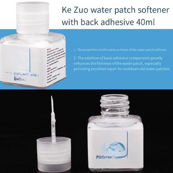SIMATEKNO 40ml Perekat Water Decal Softener Mark Setter Lem Decal Gundam Model Kit