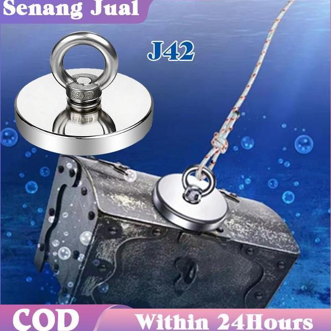 SHAKESPARE Magnet Bundar / Magnet Kuat Super Kuat / Magnet Pancing / Neodymium Magnet