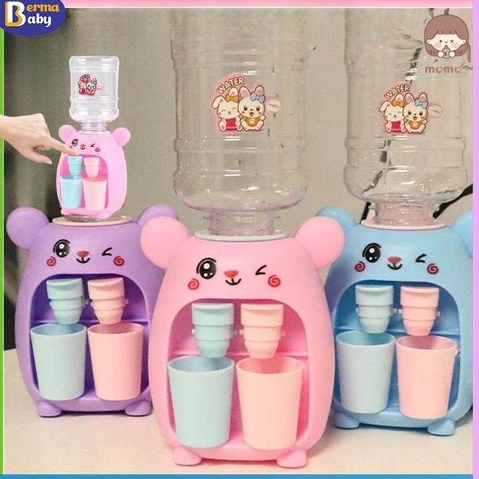 CROWHEAY Dispenser Mini Anak Air Minum/Mainan Mesin Lucu Air Minum/Anak Air Minum/Portable Dispenser