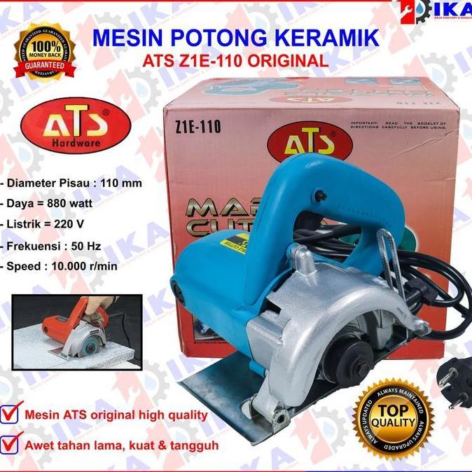 NAKATEKNO Mesin Marble Cutter potong keramik granit ATS Z1E-110 Bagus Murah