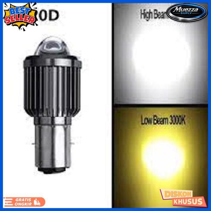 New Lampu Led Laser Ba20D H6 Led Laser D2 Dual Color