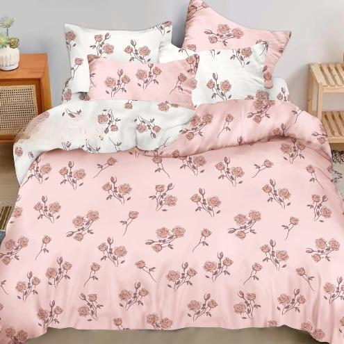 SLEEP PROJECT Paket Sprei Bedcover Quilt Cover Full Set Katun |  Gracie Cotton Blend Bedding