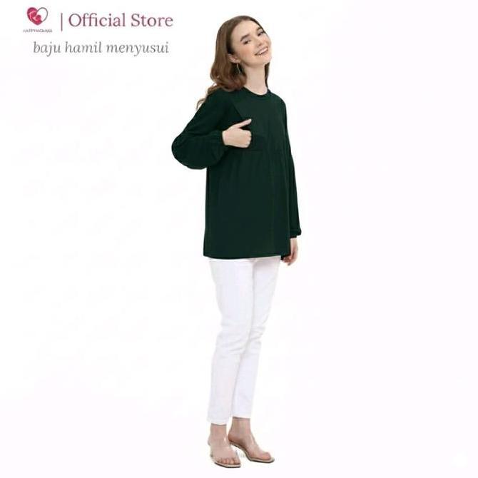 BAJU HAMIL / BAJU MENYUSUI / BAJU HAMIL KERJA / MUSLIMAH / KAMILA PINK (TERBAIK) (TERBARU) (TERMURAH
