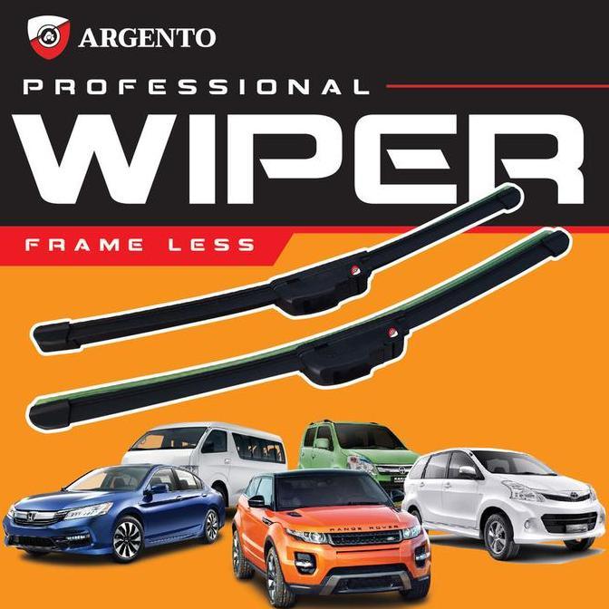 TERLARIS - Mitsubhisi NEW Pajero Argento Wiper Blade Pisang 22 & 18